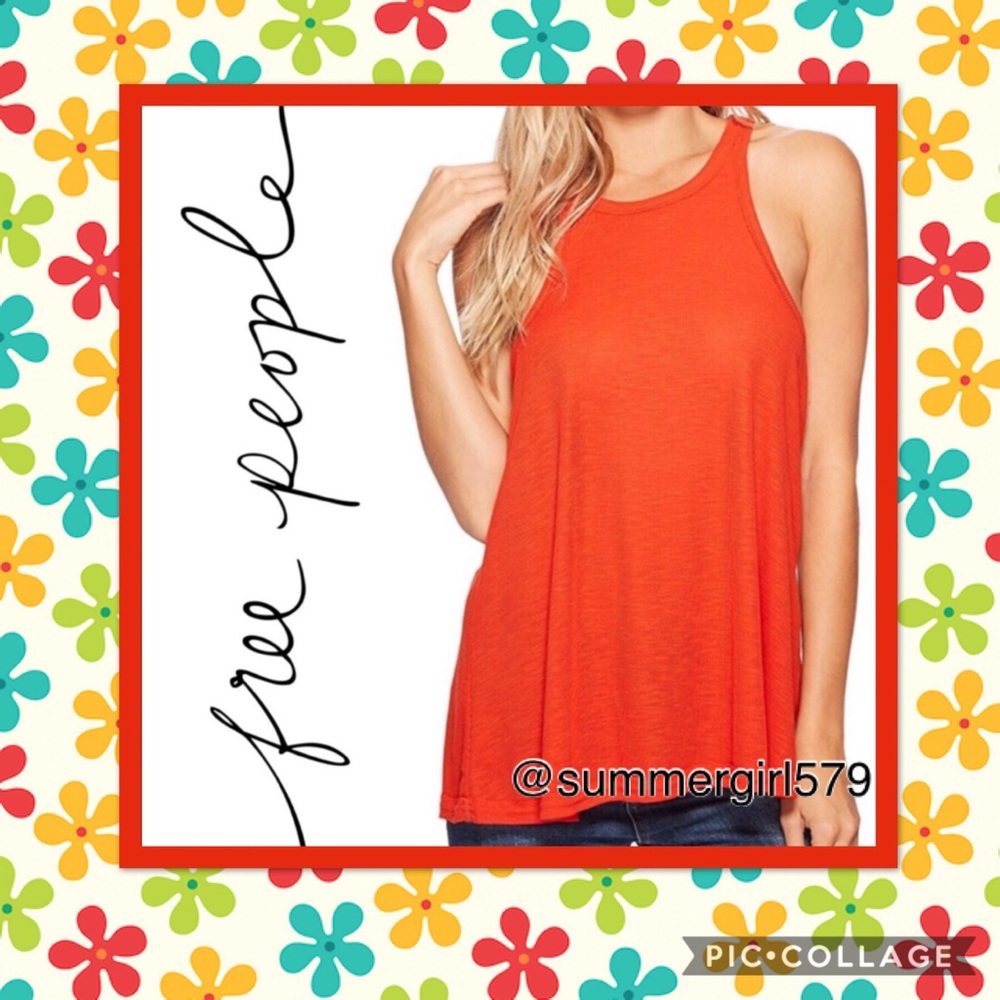 NWOT Free People Long Beach Tank